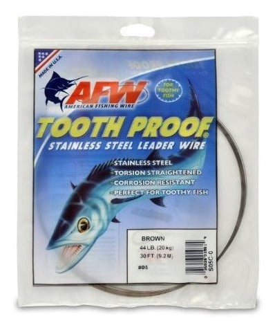 Alambre De Pesca Americano Prueba De Dientes