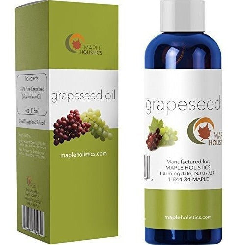 Aceite De Semilla De Uva Puro Para El Cabello La Cara