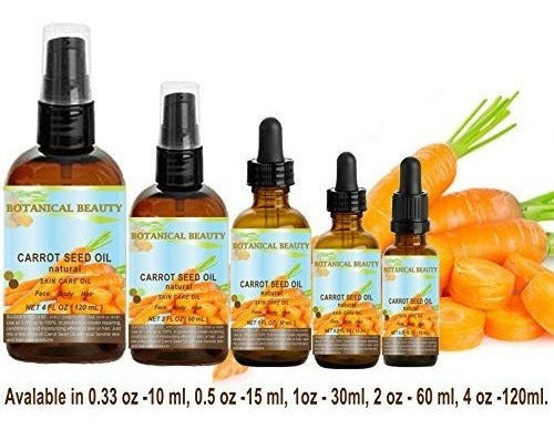 Aceite De Semilla De Zanahoria Aceite Portador 100% Natural
