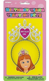 Tiara de niña de cumpleaños