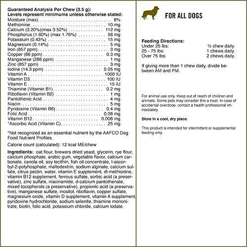 Pet Naturals Of Vermont - Multi Diario Para Perros, Fórmula