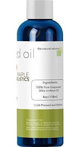 Aceite De Semilla De Uva Puro Para El Cabello La Cara