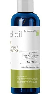 Aceite De Semilla De Uva Puro Para El Cabello La Cara