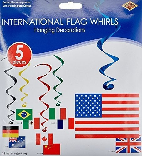 Bandera Internacional Gira (5 / paq.)