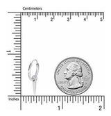 Pendientes Largos De Aro Y Triángulo