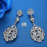 Aretes Pendientes Colgantes De Lágrima