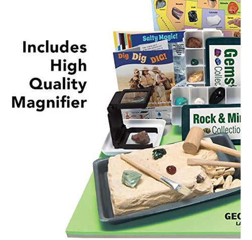 juguetes Geología laboratorio kit almohadilla ciencia