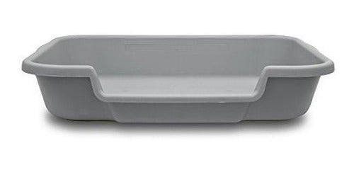 Puppygohere Caja De Arena Para Perros De Color Gris