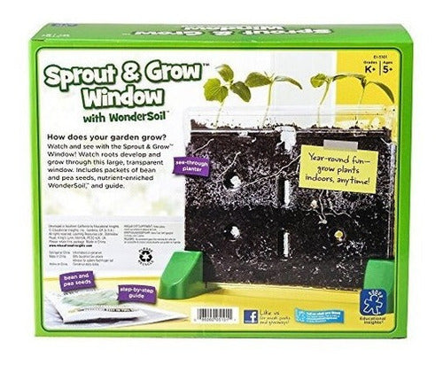 Perspectivas Educativas Sprout and Grow Window