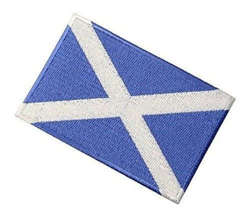 bordado de La Bandera De Escocia