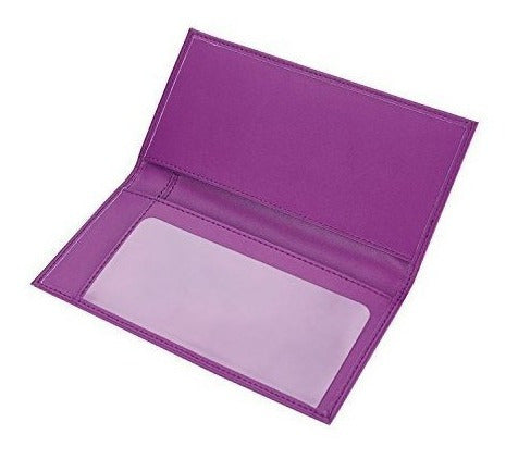 Cartera De Registro De Cuero