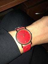 Yunanwa 10 Pack Mujeres Hombres Relojes De Platino Unisex