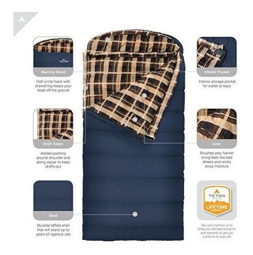 Saco De Dormir Teton Sports Celsius Xl 20f