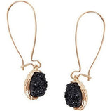 Pendientes de aros colgantes de gota para mujer