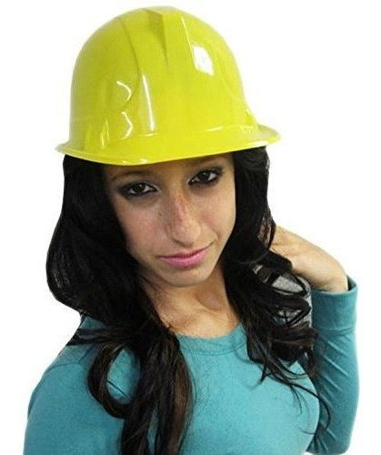 Sombrero De Construcción Amarillo Para Adultos 12