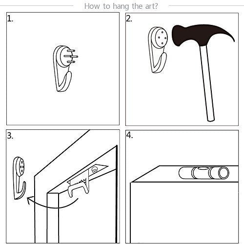 Arte De Pared De Lienzo De 4 Piezas Increíble
