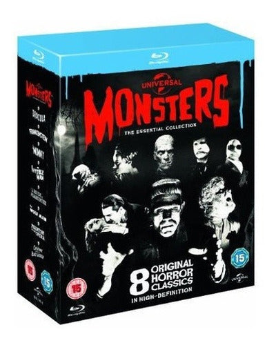 Monstruos Universales La Colección Esencial blu ray