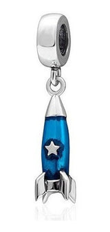 Colgante Choruslove Blue Rockets Con Plata Esterlina 925