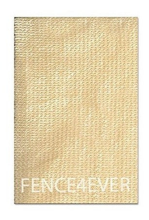 Fence4ever 8 Pies X 25 Pies 8 'x 25' Bronceado Beige