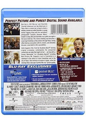 Perdido En La Traducción [blu-ray]