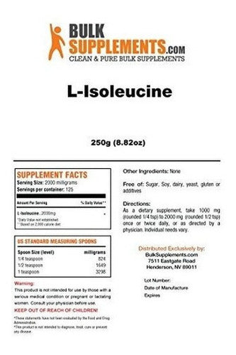 Bulksupplements L-isoleucina