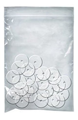 Discos De Nylon De Plástico Para Respaldos De Aretes - 100