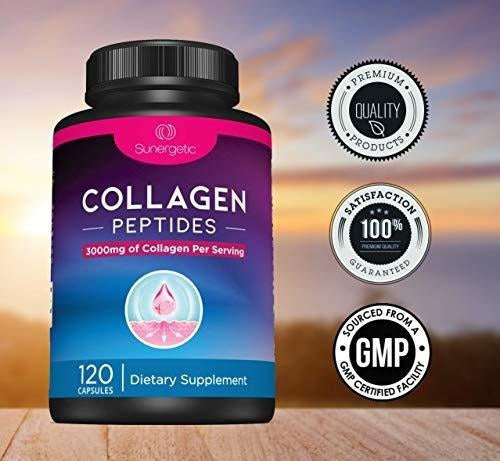 Cápsulas De Péptidos De Colágeno De Alta Calidad: Incluye
