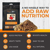 Carne real orgánica para alimento de perros