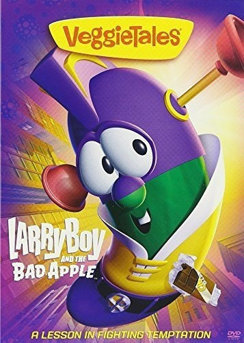 DVD Larryboy Y La Mala Manzana