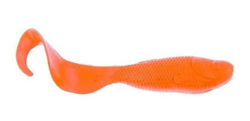 Berkley Gulp Minnow Grub, 3 Pulgadas Naranja Fluorescente
