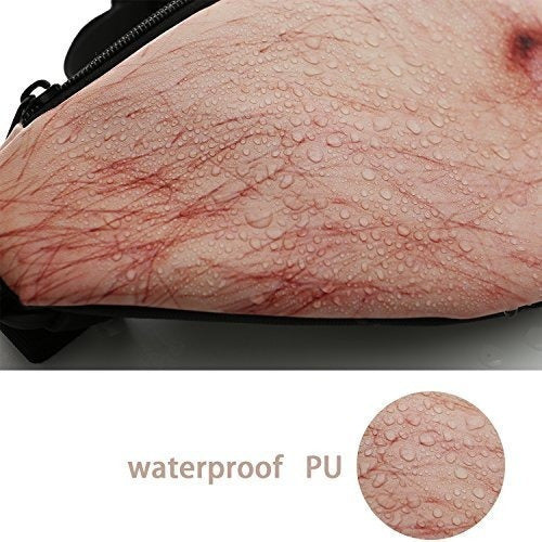 Cangurera chistosa en forma de panza para que papá
