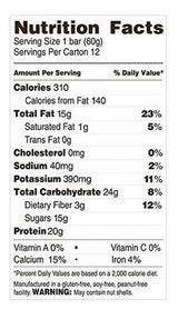 Barritas de proteínas Rise sin gluten