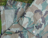 Lona De Camuflaje De 7 'x 10