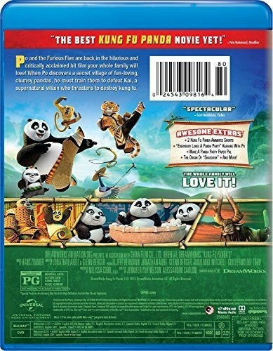 Kung Fu Panda 3 [blu-ray]