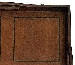 Bandeja De Servicio De Madera De Lujo