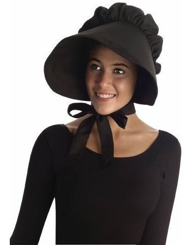Gorro de ala flexible para disfraz - Color Negro