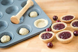 Fox Run 4465 Bandeja para Tartas Acanalada, 12 Tazas