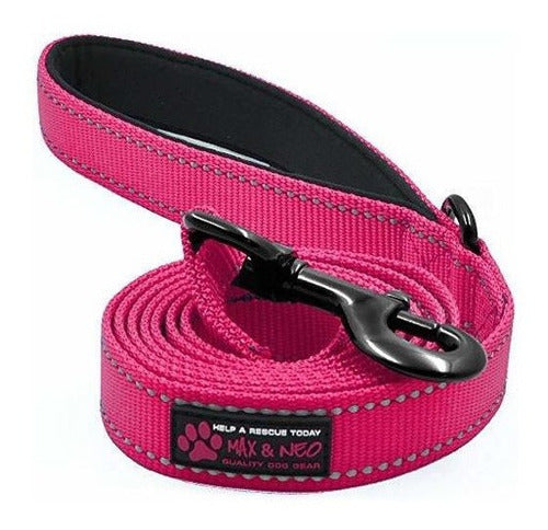 Correa Para Perros De Nailon Reflectante Max Y Neo: Donamos
