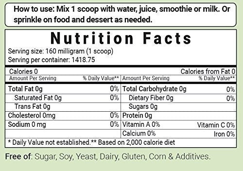 Micro Ingredients Polvo con 90 % de extracto de stevia