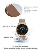 Reloj De Marca Suizo Para Hombres, Mujeres, Acero