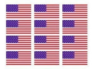 Bandera Americana pegatina