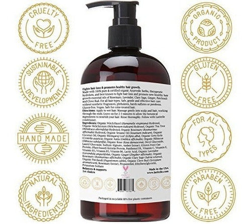 Shampoo Orgánico de 17.5 oz