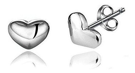 zarcillos  Con Forma De Corazón