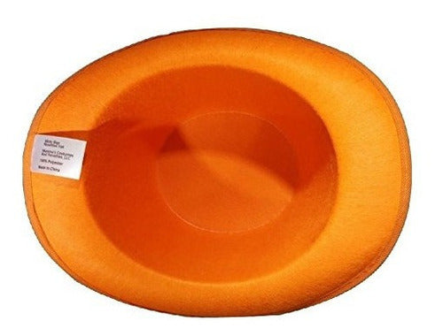 Gorro De Felpa Tally Novedades Tall Deluxe, Naranja