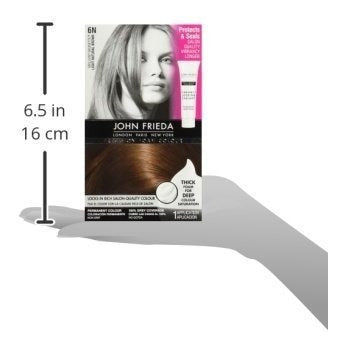 Espuma de color John Frieda Precision, marrón claro natural