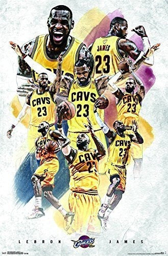 Tendencias internacionales Cleveland Cavaliers-lebron James Póster