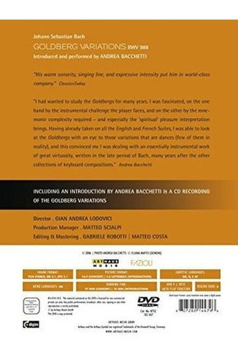 DVD - Variaciones Goldberg