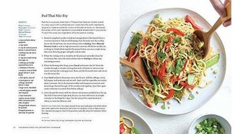 El Libro De Cocina De Olla Instantánea, Fresco Y Saludable