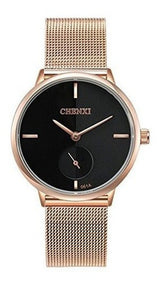 Reloj De Marca Suizo Para Hombres, Mujeres, Acero