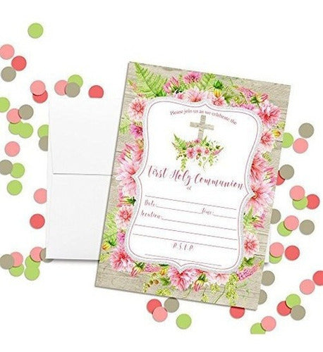 Invitaciones De La Primera Comunión